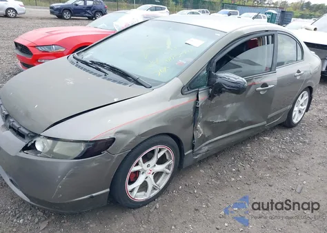 2006 Honda Civic Hybrid from USA, damaged, VIN JHMFA36256S017633